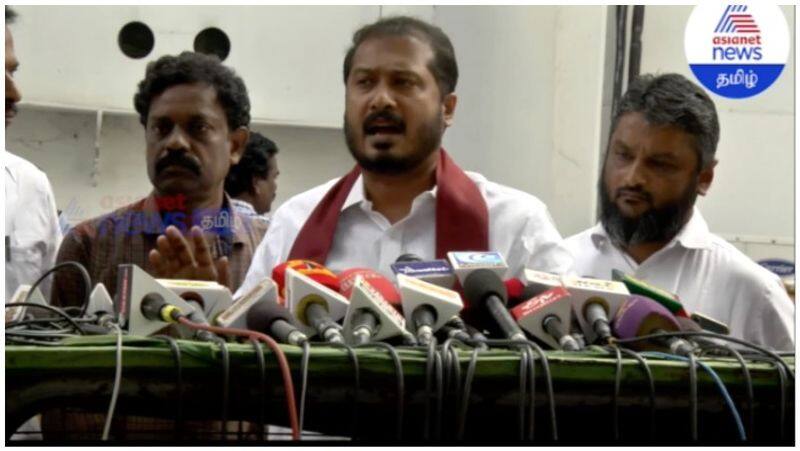 Thaminum Ansari MLA Press Meet