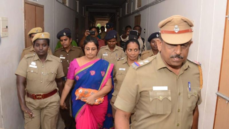 nirmaladevi released...madurai central prison