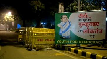 mamata banerjee posters in delhi welcome to democracy