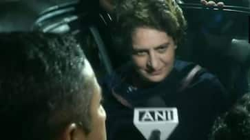 priyanka gandhi lucknow says i am not fighting pm modi but rahul is fighting