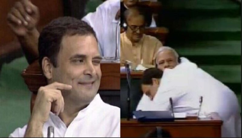 PM Modi Described Rahul Gandhi Behaviour of Hug and Wink in Parliament