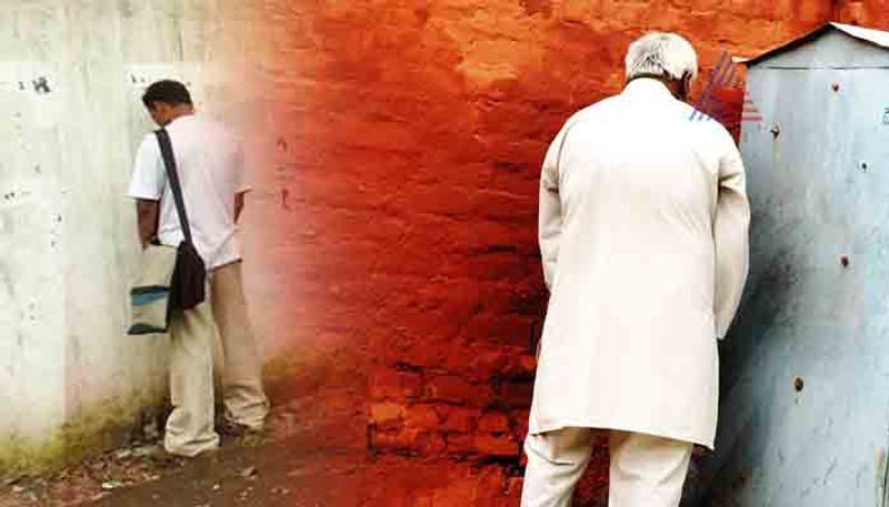 BBMP Holds Mirror For Control Urinating in Public