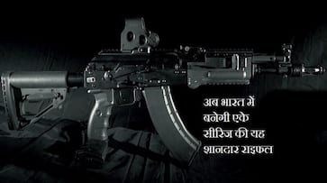 India will establish AK series Kalashnikov rifle Factory in Amethi in MakeInIndia