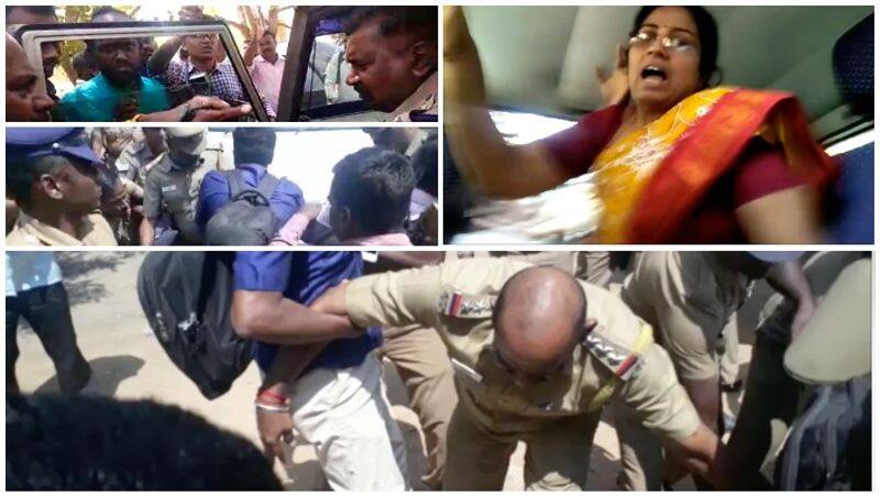 NiramalaDevi Court issues Police attack Press People issues