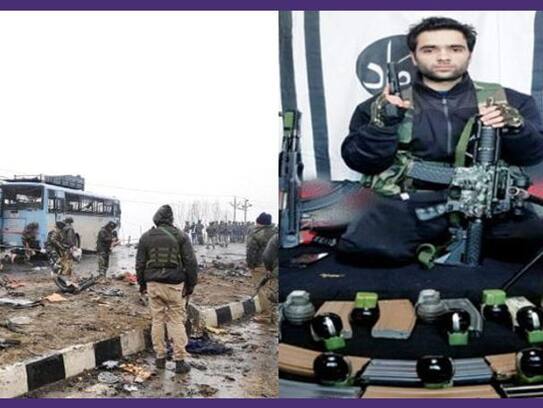 pulwama attack: jammu & kashmir police had shared the threat  posted by jaish on twitter