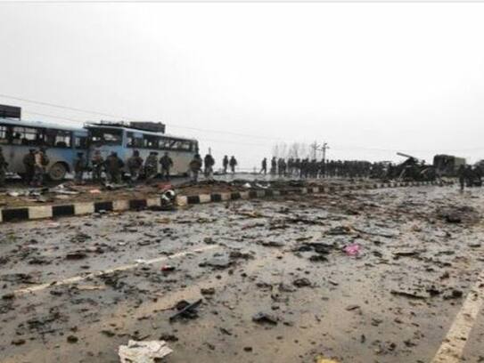 pulwama terror attack crpf up 12 indian soldiers martyred