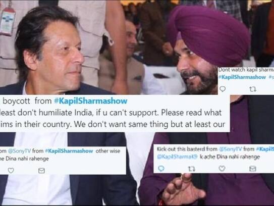 Twitter Boil on Siddhu remark in the favour of pakistan