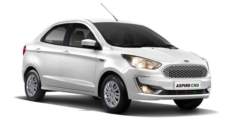 Ford Aspire CNG Launched In India at Rs 6.27 lakh