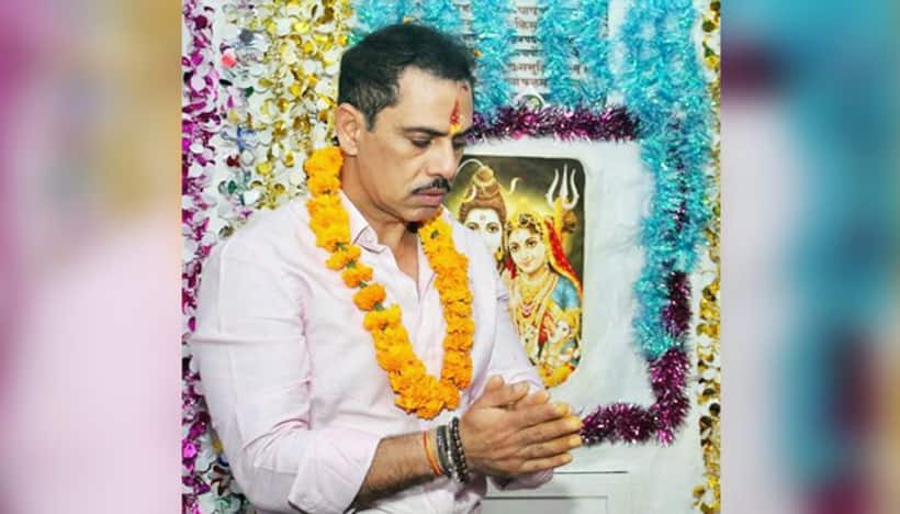 अब रॉबर्ट वाड्रा भी हुए शिवभक्त, बोले   वॉशरूम तक में हो रही निगरानी