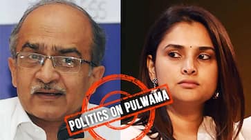 Congress Divya Spandana, Prashant Bhushan join hands to exploit Pulwama terror to attack security forces, Modi govt