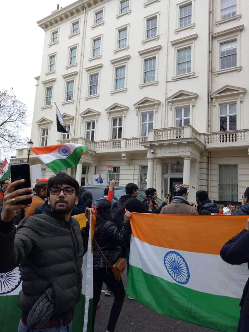 protest against pakistan in London