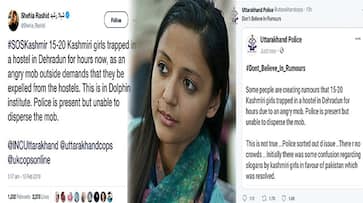 Shehla Rashid slapped with FIR spreads rumour about mob baying for Kashmiri students' blood