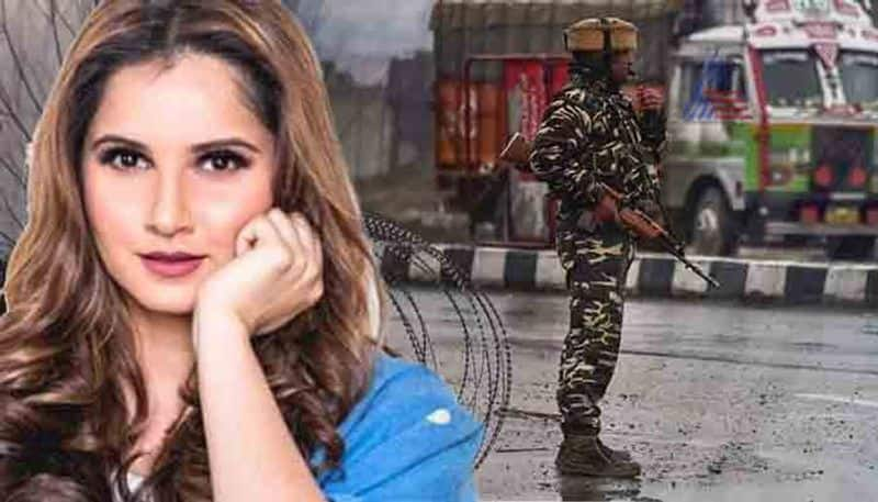 Pray for peace Sania Mirza slams trolls after pulwama terror attack