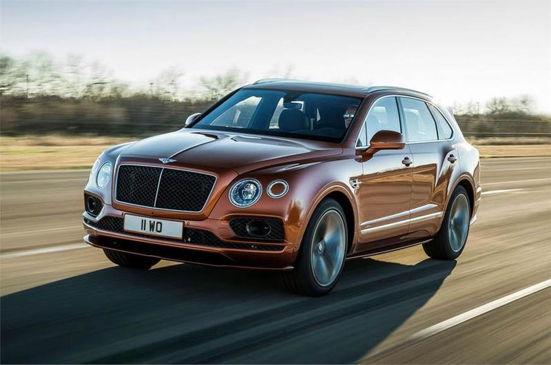 Bentley Bentayga Speed become worlds fastest SUV