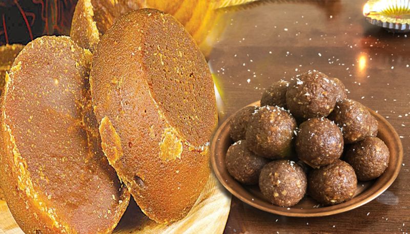 benefits of eating sesame with jaggery 