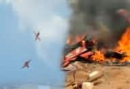 Aero India 2019 Two IAF Surya Kiran jets crash rehearsals  Bengaluru