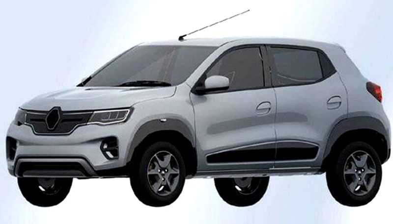 Renault Kwid Electric Patent Images