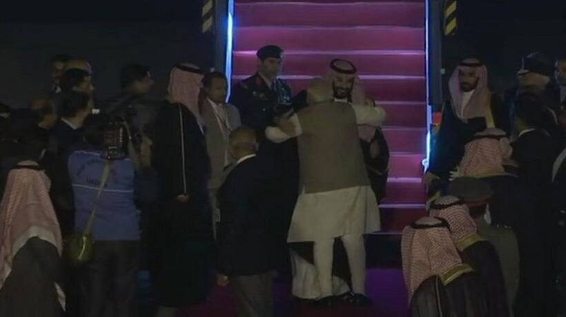 सऊदी प्रिन्स के आने पर प्रधानमंत्री मोदी ने तोड़ा प्रोटोकोल, किया ये काम