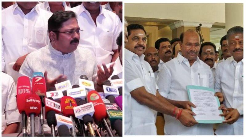 TTV Dinakaran Press Meet With ADMK-PMK Alliance Issues