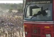 Jallikattu event goes awry crowd pelts stones at cops