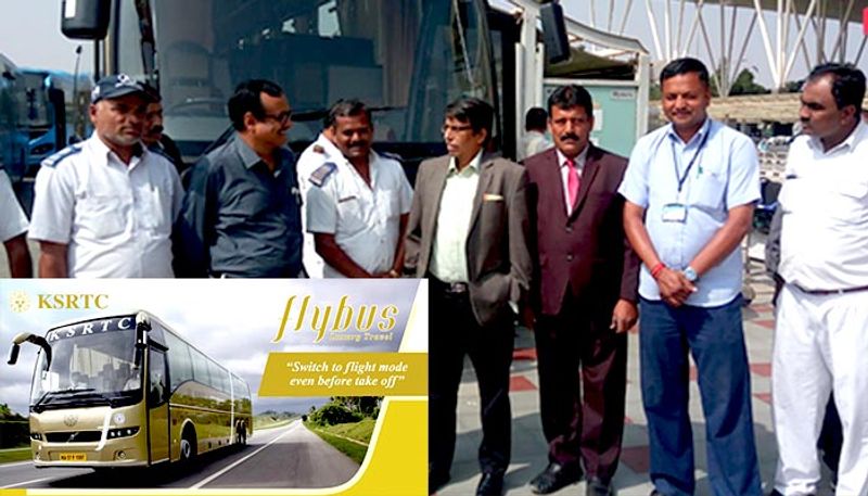 KSRTC flybus Karnataka districts become easily accessible Bengaluru airport