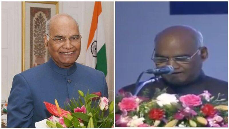 President Of India Ram Nath Kovind Video