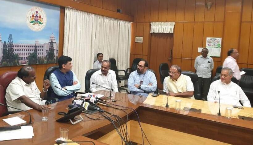 Piyush Goyal clears pending issues of suburban project after surprise visit to Bengaluru