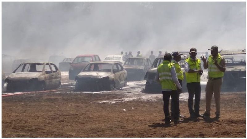 Toyota provides assistance to Aero India fire effected car customers