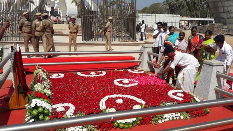 jayalalithaa samadhi marrige