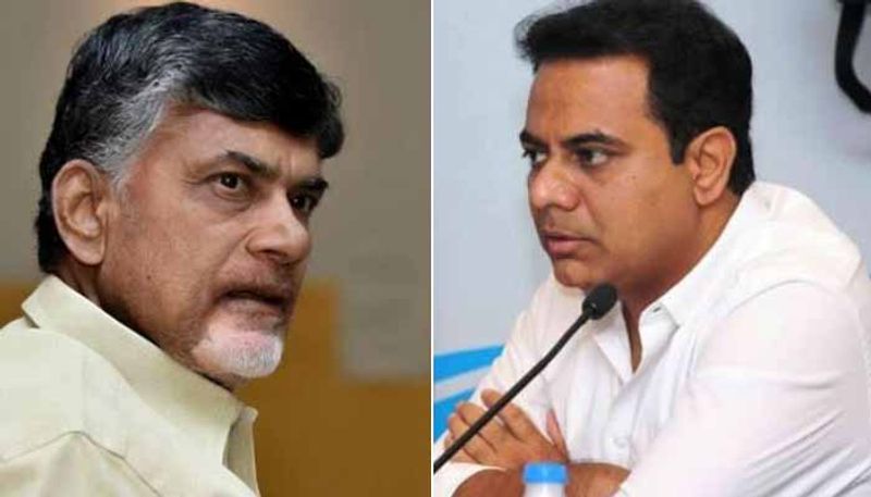 telangana minister ktr saddened to see nara lokeshs tweet on tdp chief chandrababu naidus security ksp