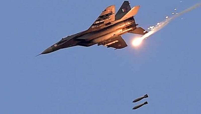 12 Mirage Je of Indian Air force Dropped 1000 kg Bombs On Terror Camp Across LoC