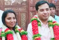 Two Hubbali IAS officers enter wedlock in simple sub-registrar office ceremony