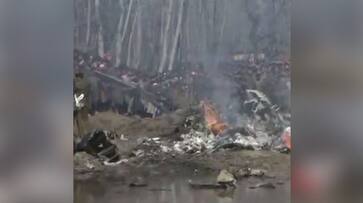 fighter jet mig 21 crashed in jammu kashmirs