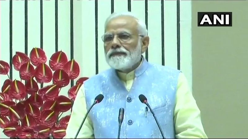 PM Stops Speech In Middle After MIG-21 Flight Crashes