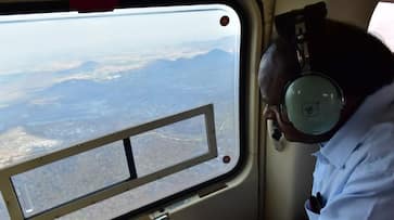 Bandipur fire Kumaraswamy conduct aerial survey tiger reserve