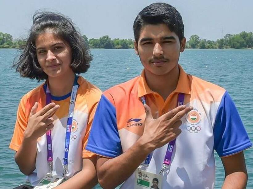 सौरभ चौधरी, मनु भाकर ने 10 मीटर एयर पिस्टल मिक्स्ड का गोल्ड जीता