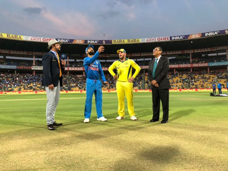 Team India won the toss Chose to bowling