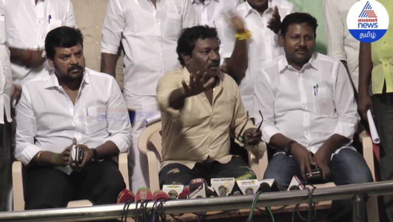 Karunas MLA Press Meet