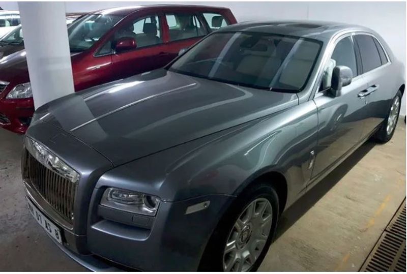 Enforce department seized Nirva modi another Rolls Royce Ghost car