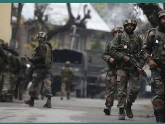 Encounter underway in Handwara sector Jammu Kashmir, two terrorist killed, firing going on