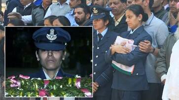 Wife in uniform Salutes Squadron Leader Siddharth Vashisht who died in Budgam Chopper Crash