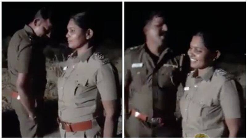 Police Romance duet singing on the night !! Video