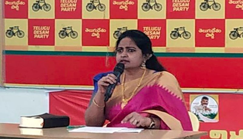 tdp mla divya vani satires on  sharmila