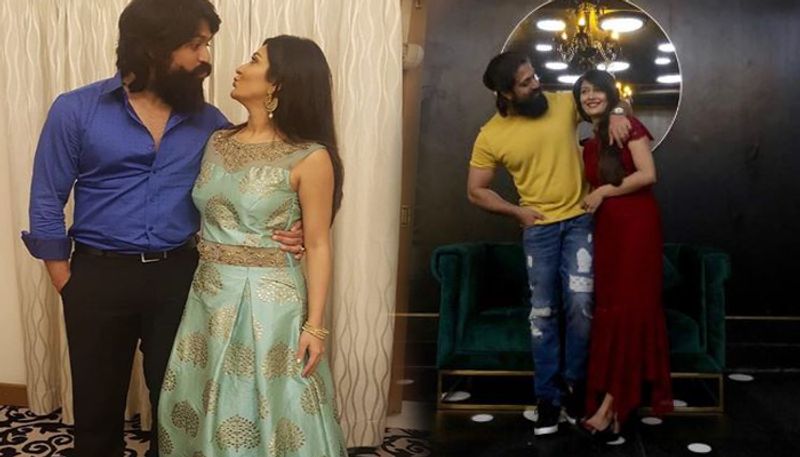 Actor Yash wishes radhika pandith on Birthday post