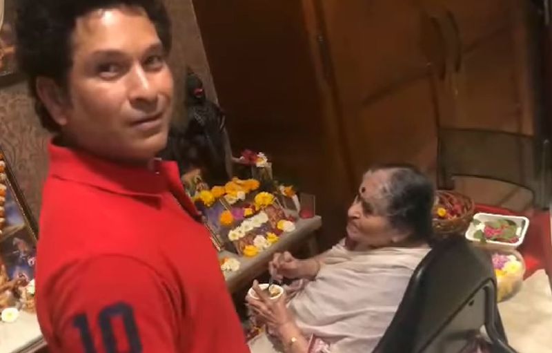 Womens day Sachin tendulkar special gift to his mother