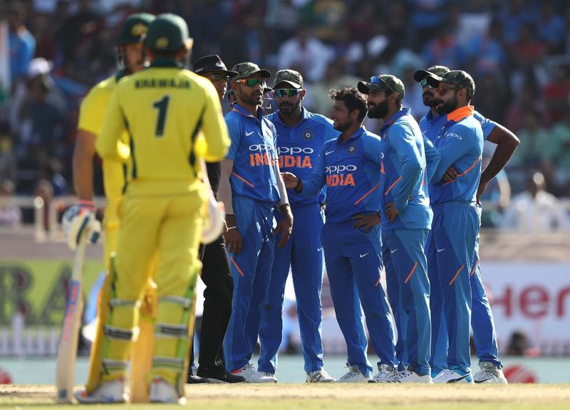 India vs Australia Ranchi ODI visitors beat Virat kohli boys by 32 runs