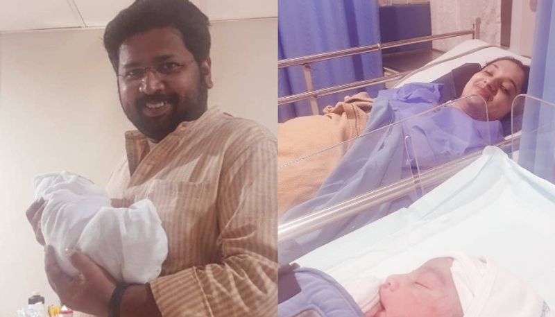 baby born to sabarinathan divya s ayyar couple