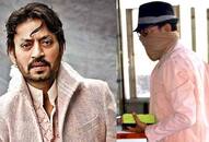 First photos: Post cancer treatment Irrfan Khan spotted at Mumbai airport; covers his face