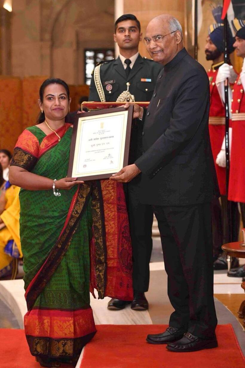 Nari Shakti Puraskar for scribe who wrote 719 exams for those specially abled
