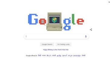 Google marks World Wide Web 30th year with doodle